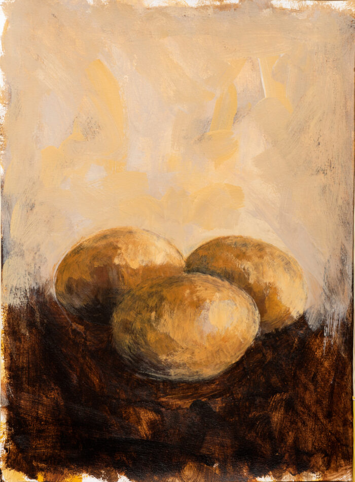 Drie eieren