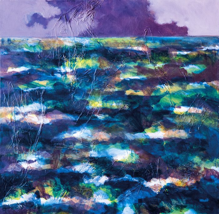 Dreigende zee, 2017